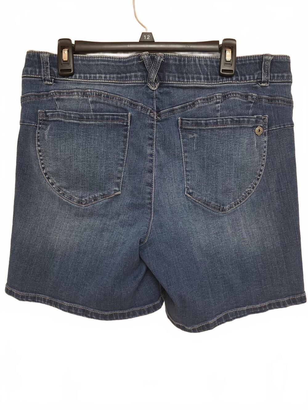 Democracy Classic Blue Denim Shorts, 16 - Picture 2 of 9